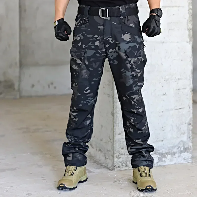Conjunto táctico camuflaje impermeable softshell Sharkskin con capucha - imagen 3