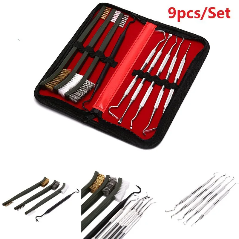 Kit de limpieza de armas con cepillos de latón y acero - imagen 2