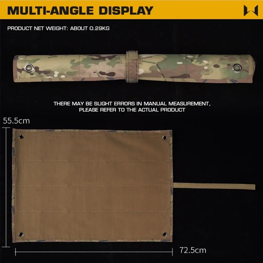 Placa táctica para parches y brazaletes con velcro organizador - imagen 3