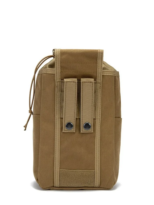 Bolsa táctica MOLLE de cintura plegable impermeable con cordón - imagen 5