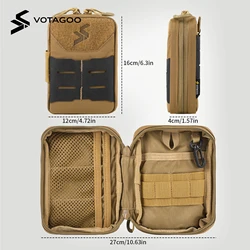 VOTAGOO EDC bolsa organizadora MOLLE de bolsillo táctica nailon
