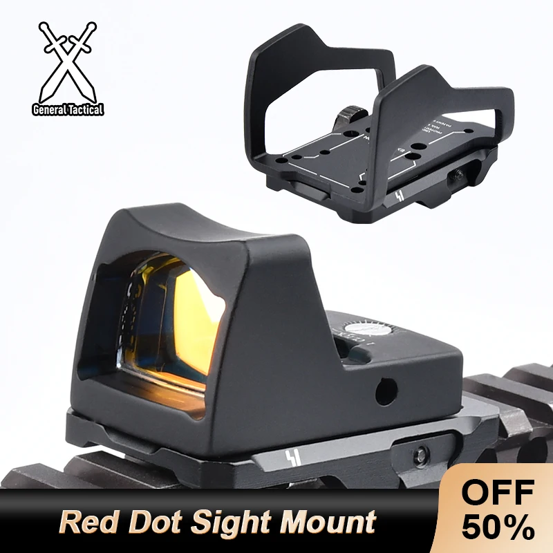 WADSN REX Montura táctica Picatinny para mira punto rojo - imagen 5
