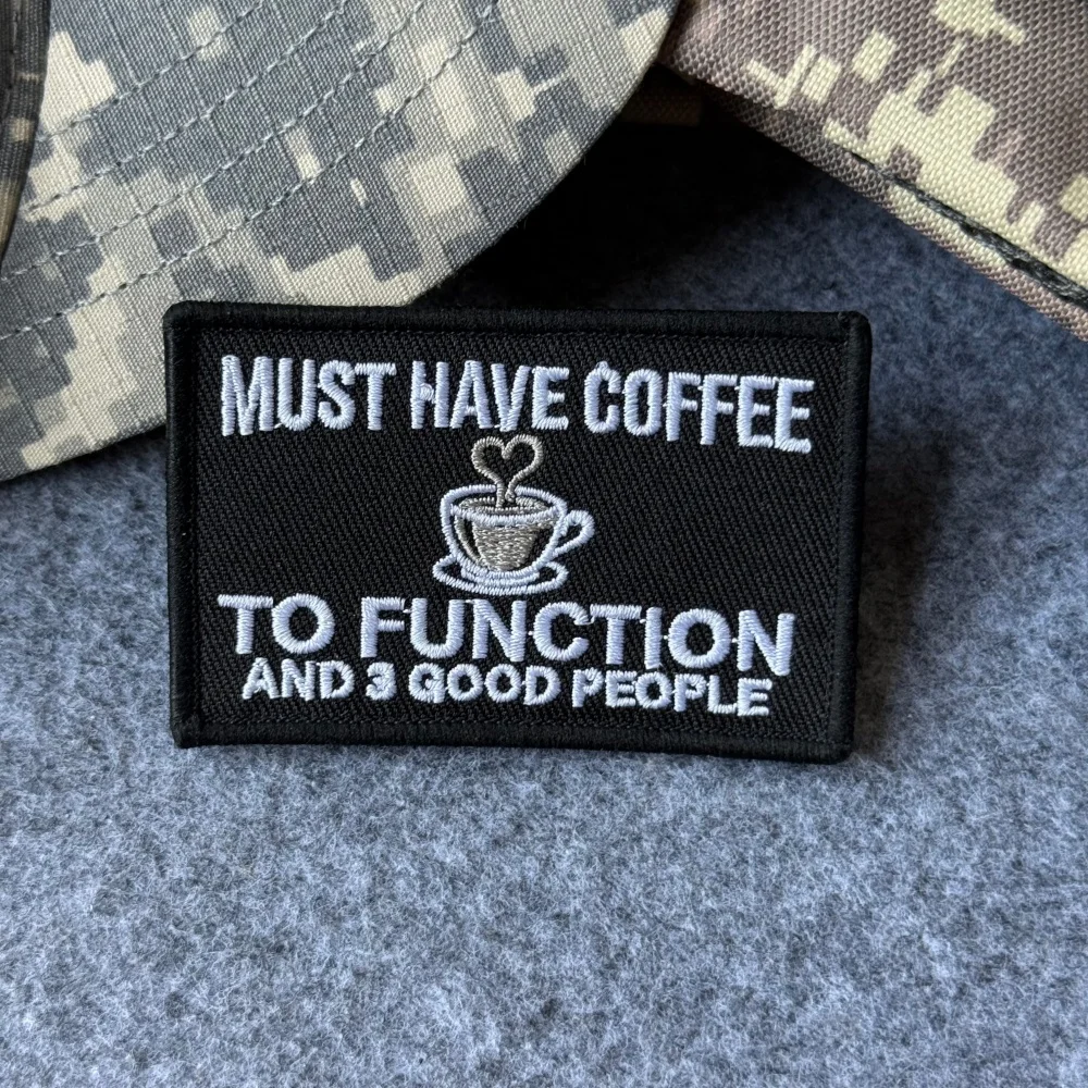 Parche táctico militar con velcro bordado para uniforme - imagen 3