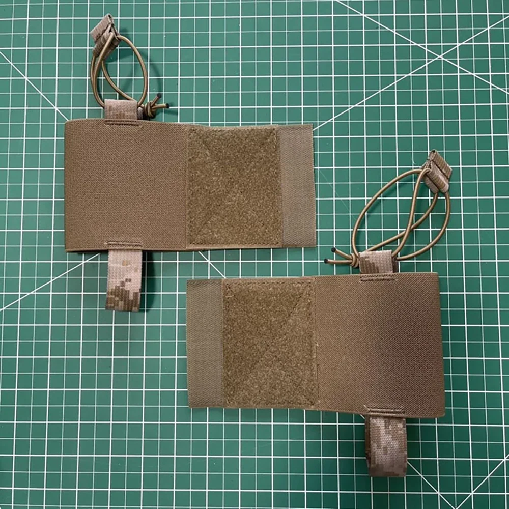 Vista lateral de la funda táctica para emisora