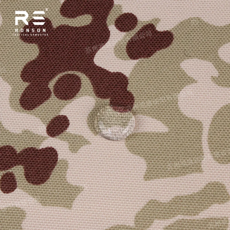 Tela Cordura táctica recubierta PU camuflaje desierto - imagen 3