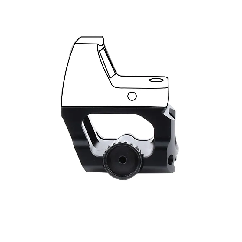 WADSN elevador soporte RMR – Montura táctica Picatinny - imagen 3