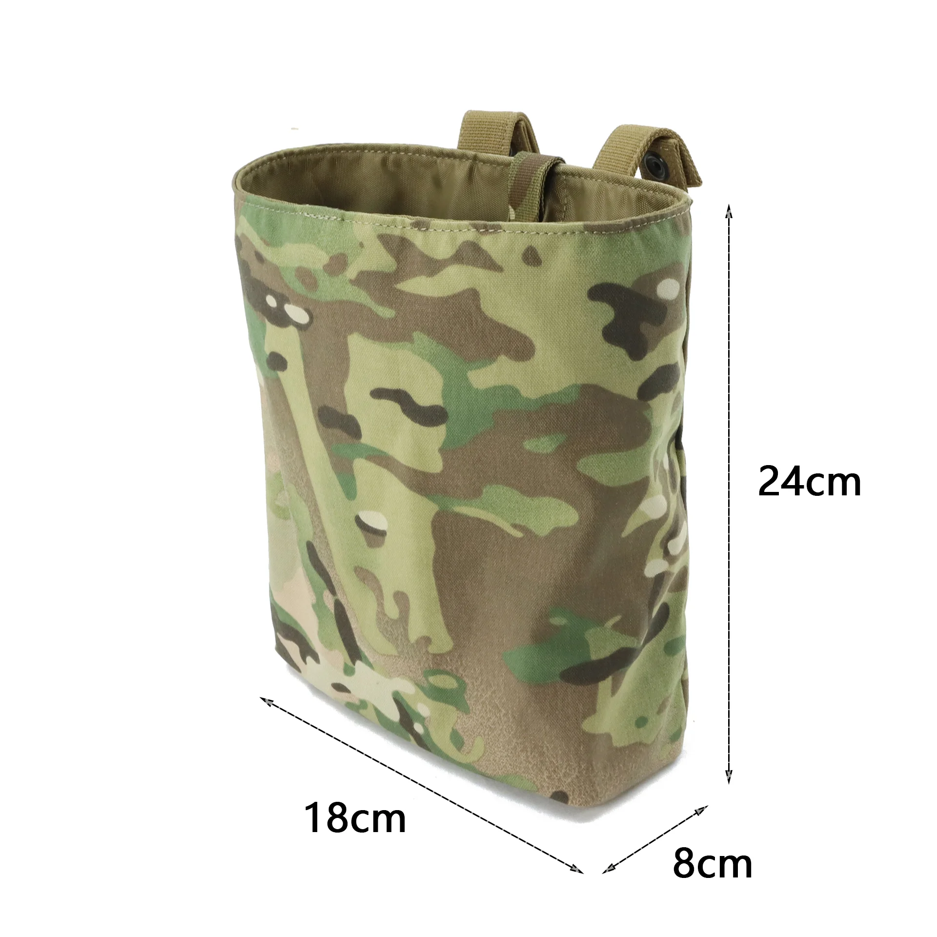 Vista del conjunto y el patrón camuflado