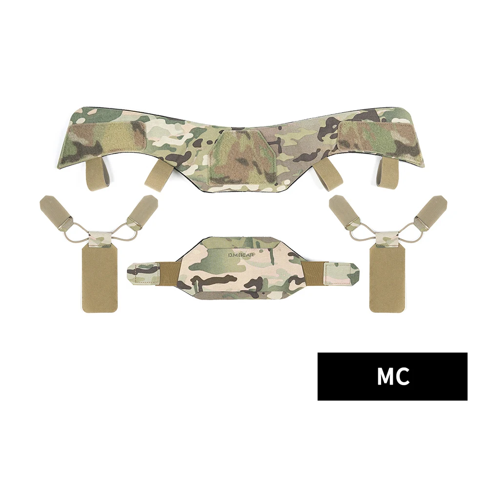 Chaleco Táctico D.M.GEAR con Protector de Cuello - imagen 2