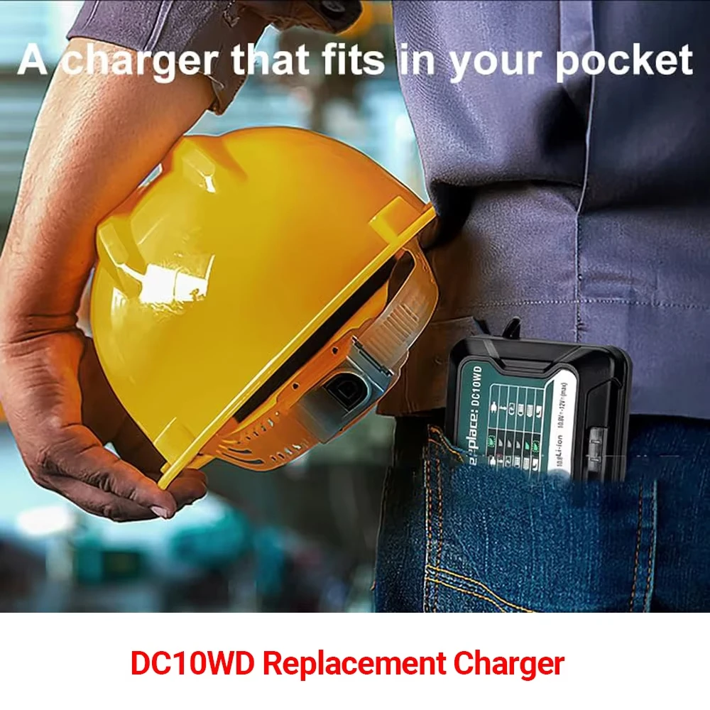Makita DC10WD Cargador para baterías compatibles - imagen 5