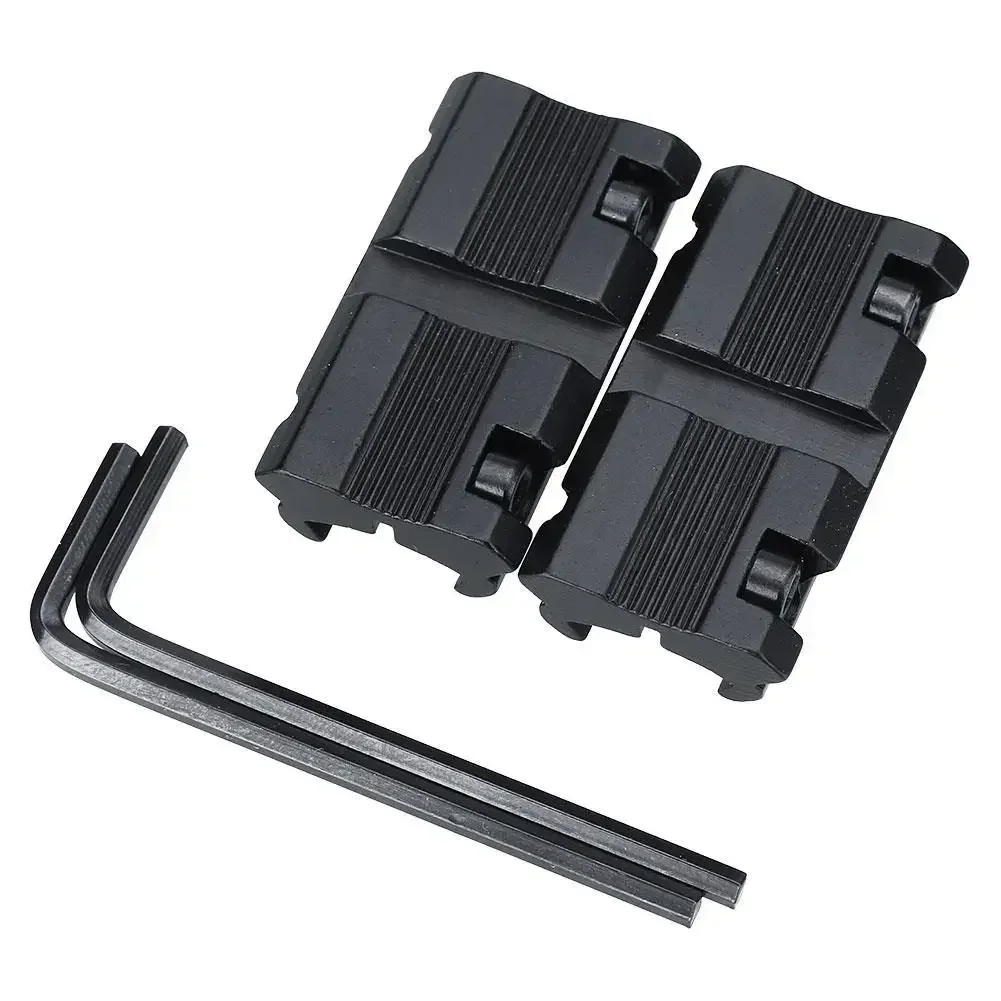 Adaptador Weaver a Picatinny para montaje de linterna táctica - imagen 4
