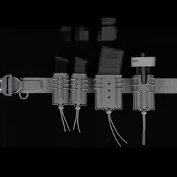 Portacargadores doble MOLLE para pistola