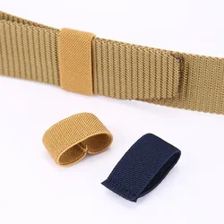 Cinturón elástico de nailon con soporte para correas y mochila