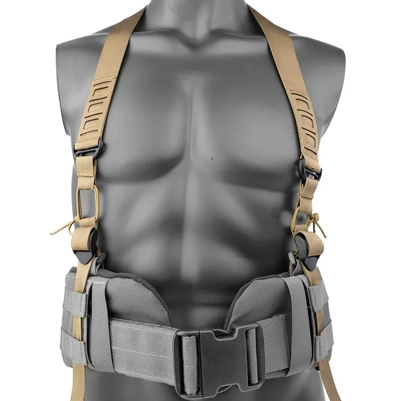 Arnés MOLLE tipo X para suspensión y escalada outdoor - imagen 5