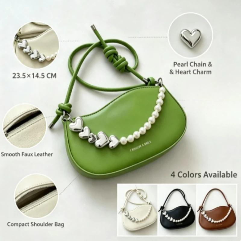 Bolso de mano cuadrado para mujer, elegante y versátil - imagen 2