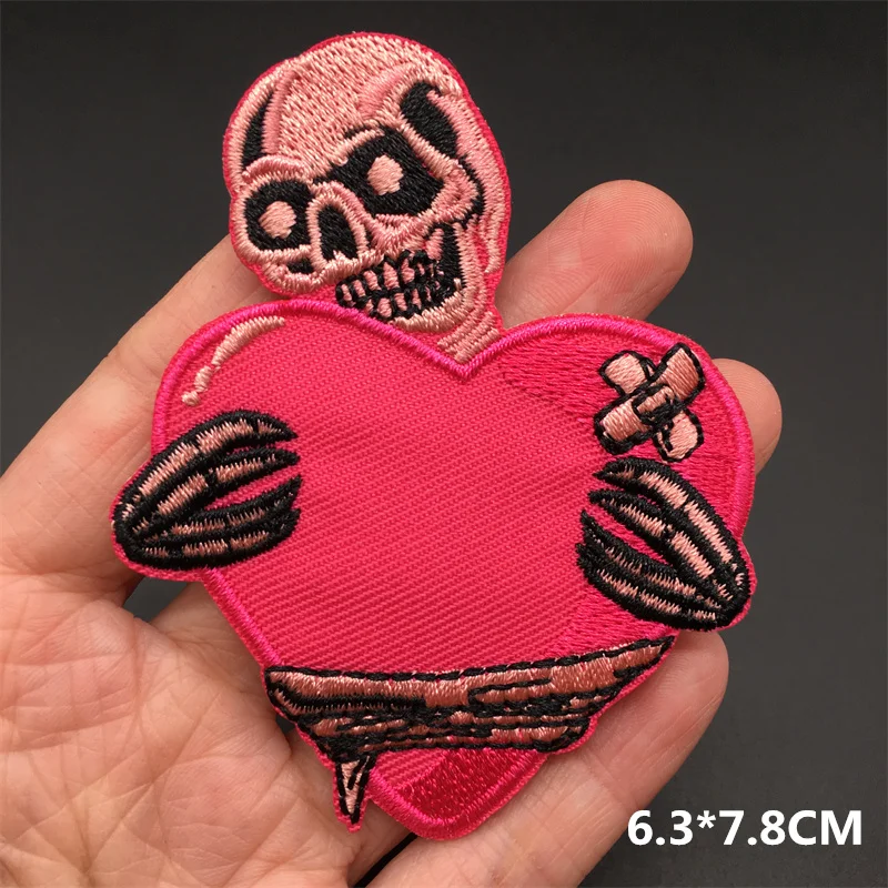 Parches termoadesivos anime calaveras para chaqueta - imagen 4