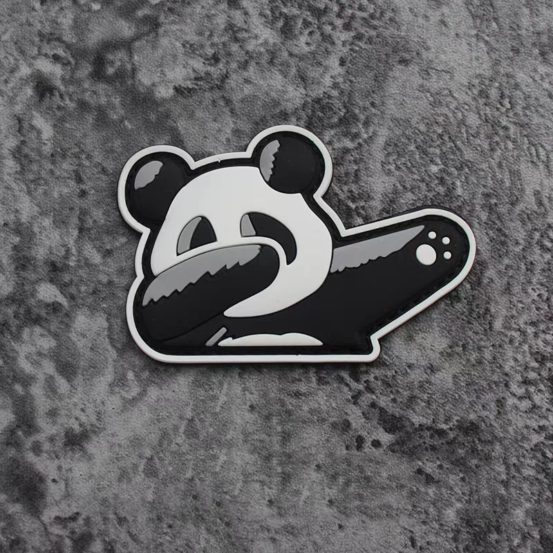Parche PVC táctico brillo en la oscuridad para aventuras nocturnas - imagen 3