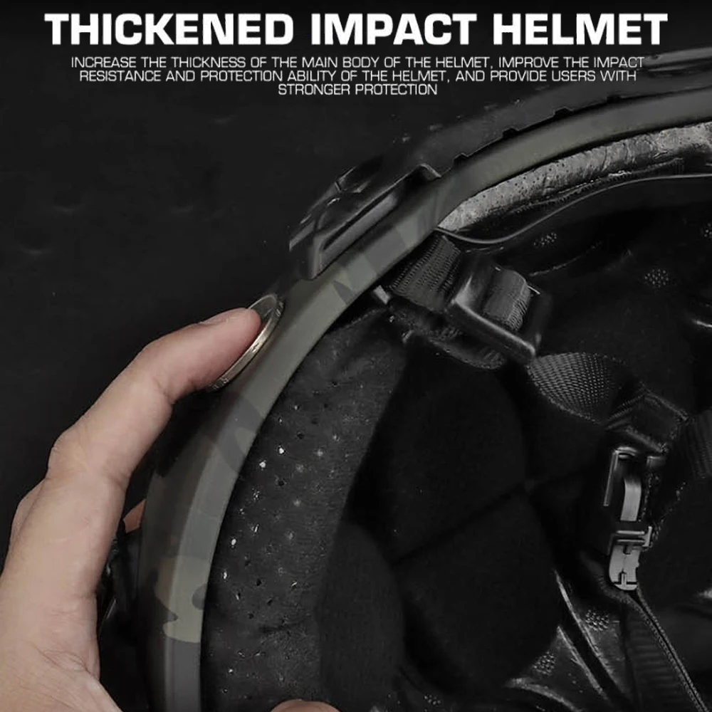 CS Game casco balístico táctico - protección para airsoft y paintball - imagen 5