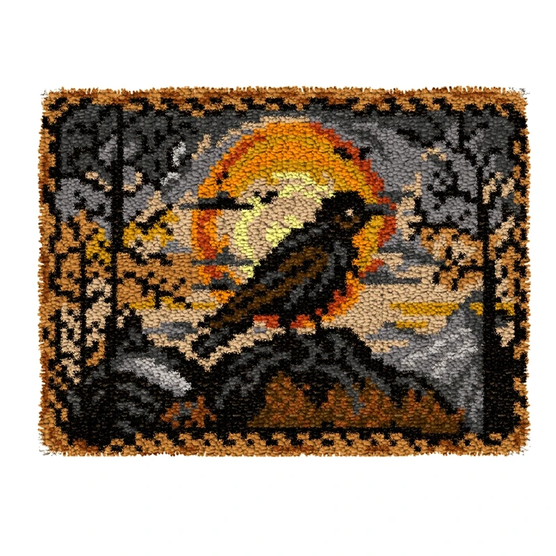 Detalle de motivos animales y colores