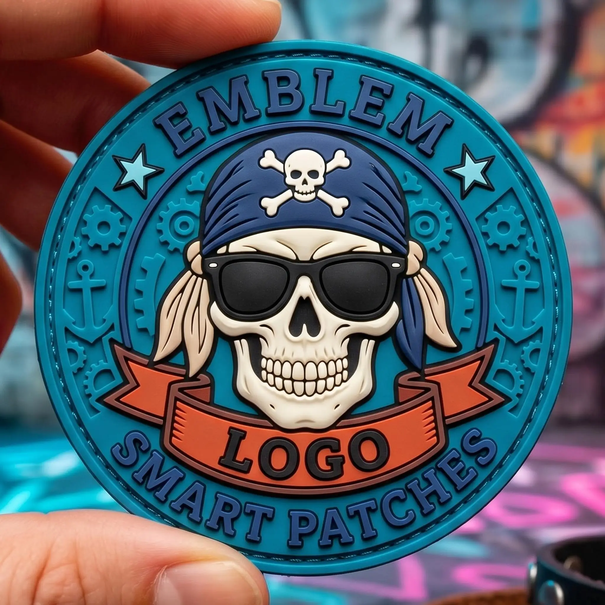 Parche termoadhesivo PVC 3D de goma para logo y ropa - imagen 5