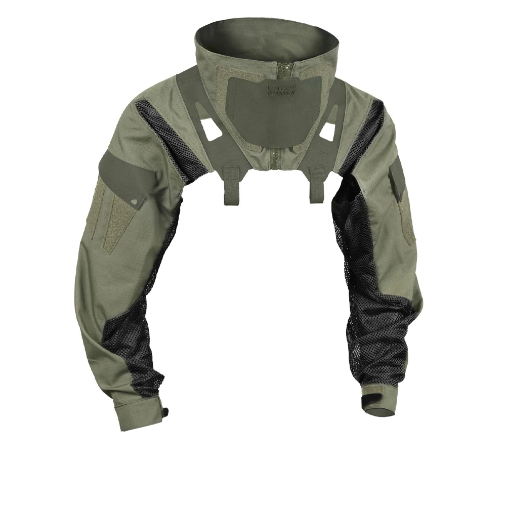 DMgear Uniforme de combate táctico Original manga larga camuflaje