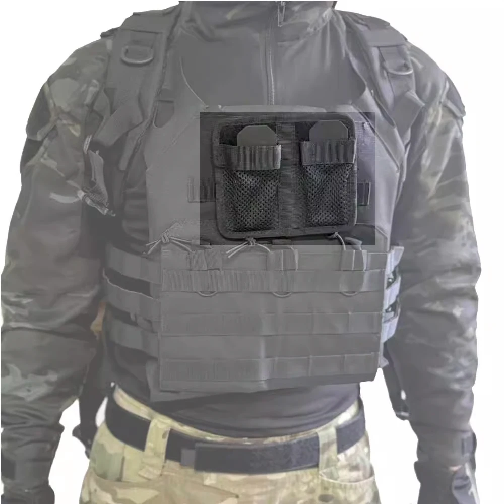 Bolsa táctica EDC modular elástica para chaleco colgante organizador - imagen 5