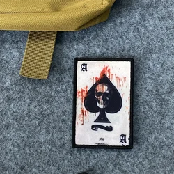 Parche táctico velcro calavera – Para chalecos y equipo MOLLE
