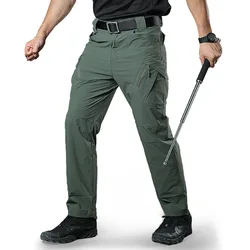Tom pantalones tácticos verano secado rápido transpirables hombre