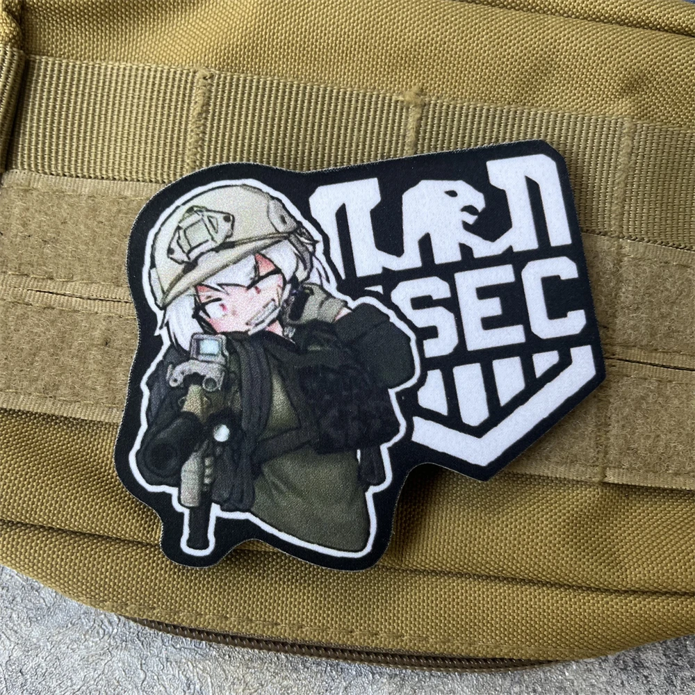 Parche táctico USEC oso médico – insignia moral para ropa - imagen 5