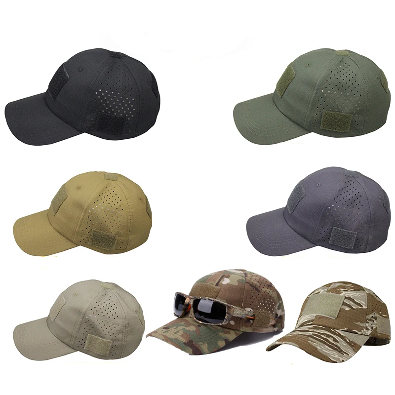 Gorra táctica camuflaje béisbol transpirable protección solar - imagen 4