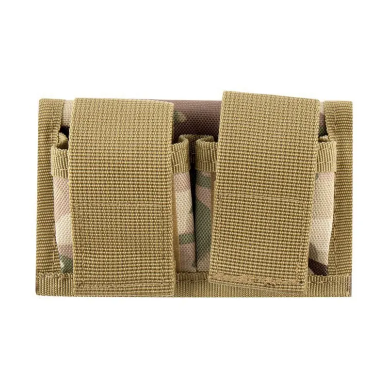 Bolsa portacargadores táctica MOLLE doble ripstop nylon - imagen 3