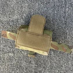 Funda batería casco táctico Multicam FAST airsoft contrapeso