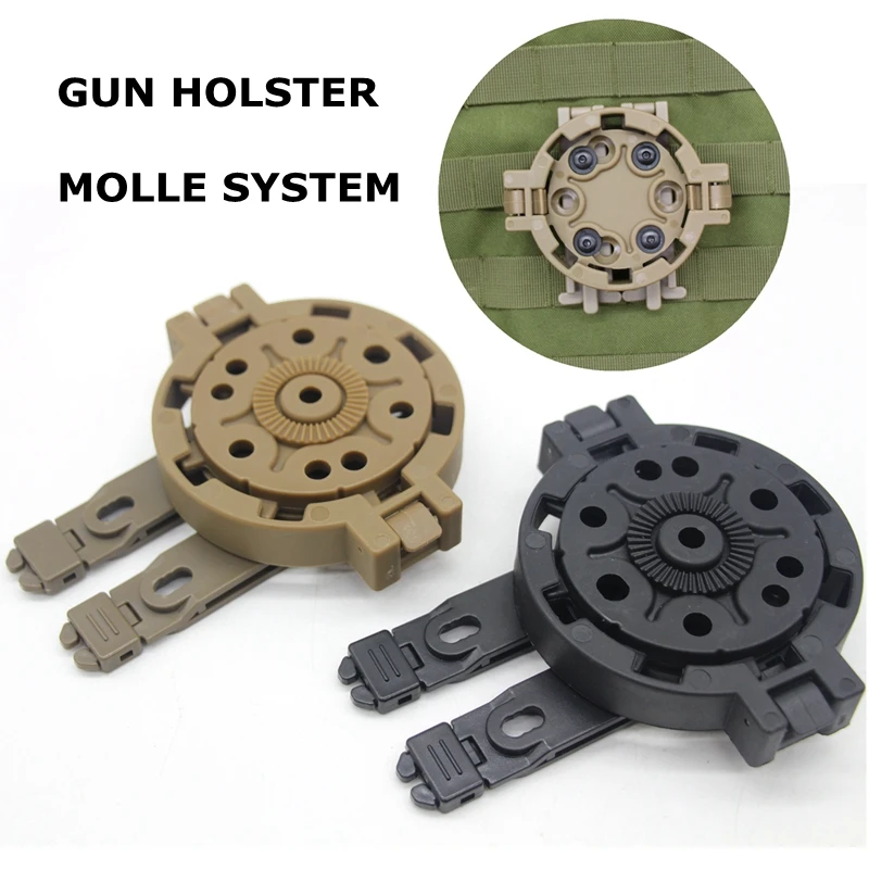 Kit MOLLE desconexión rápida 360° Glock G17 G23 - imagen 4