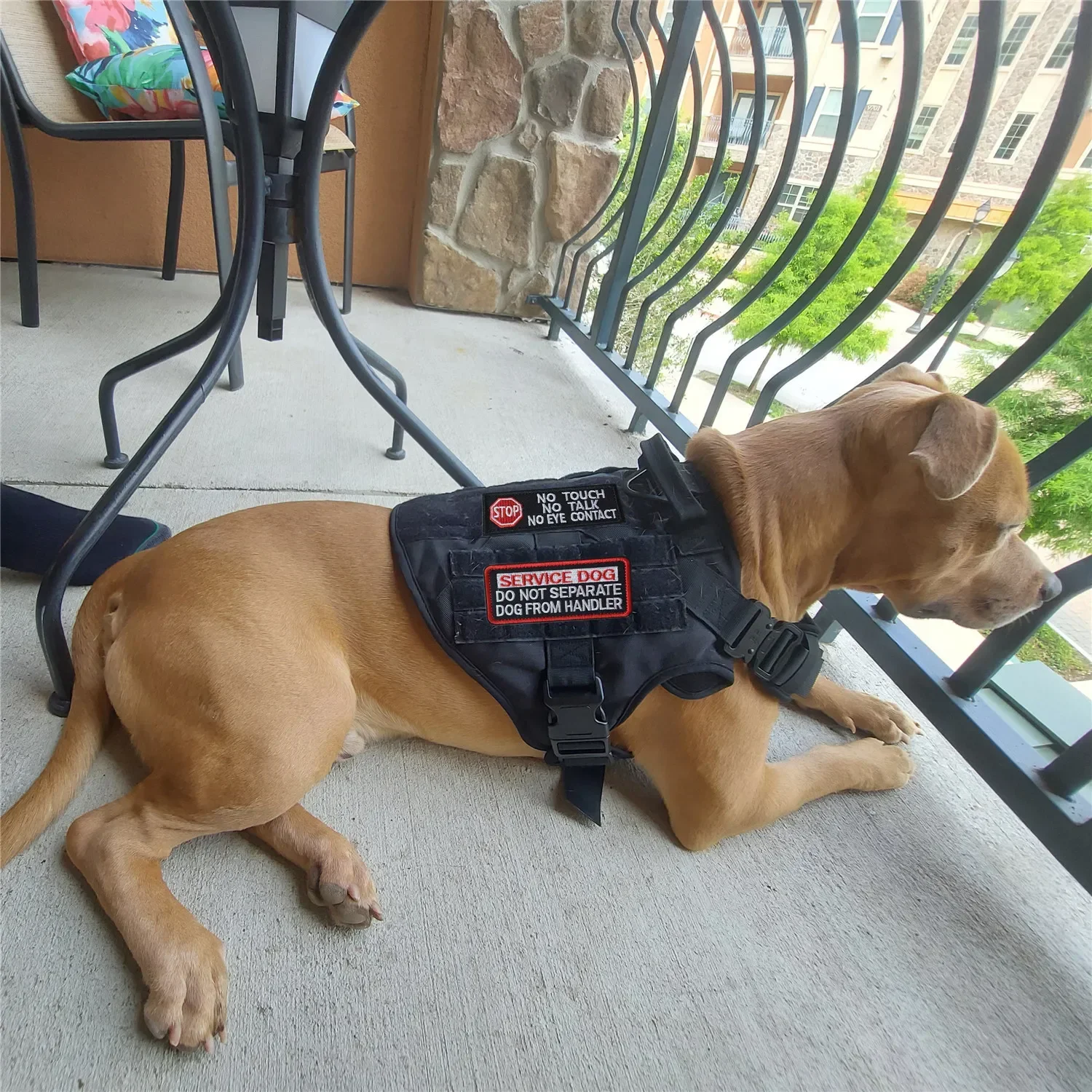 Parche bordado K9 unidad canina – Táctico para uniforme y chaleco - imagen 4
