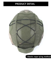 DMGear Fast XP Funda Protectora Casco de Carbono MOLLE Airsoft