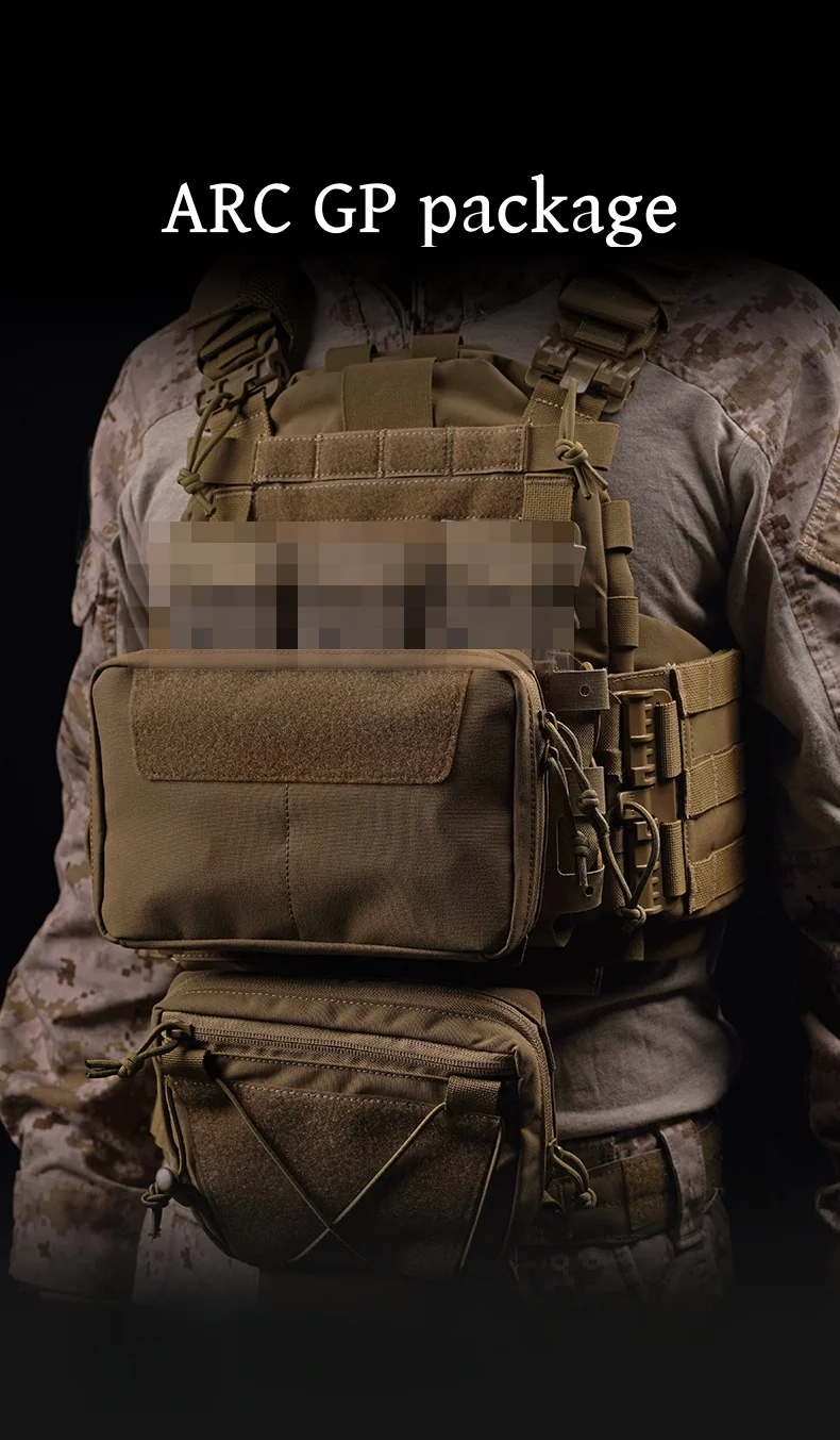 Bolsa Universal lateral media MOLLE con sistema de fijación