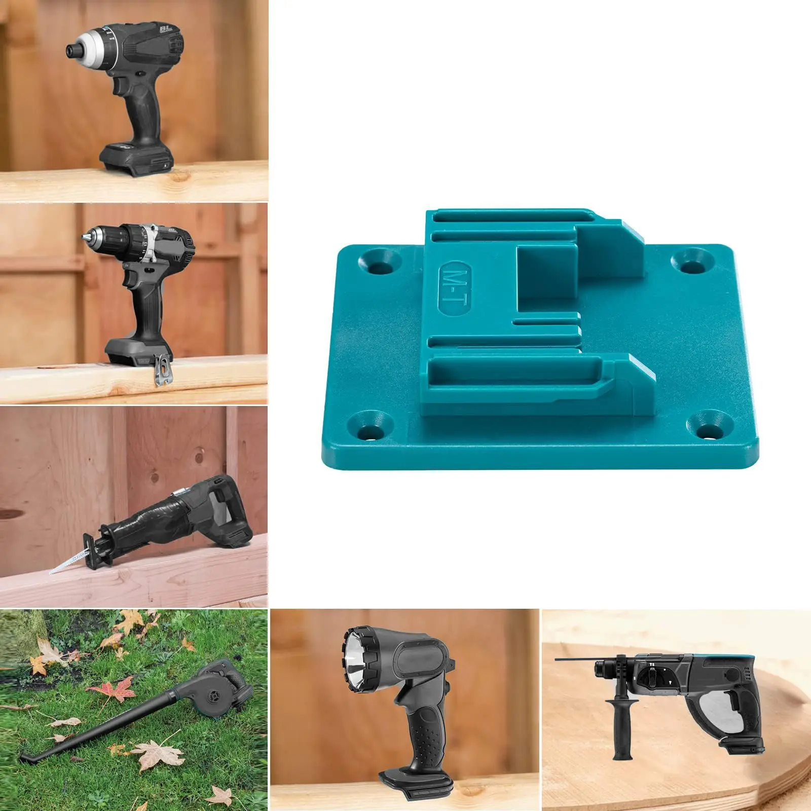 Soporte pared baterías Bosch Makita herramientas eléctricas - imagen 5