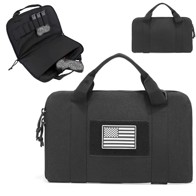 Funda Transportín Pistola Oxford Acolchada con Compartimento Cargadores - imagen 4