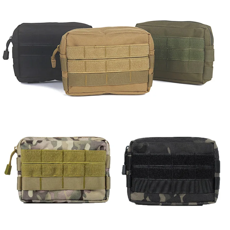 Cinturón Táctico Molle con Bolsa EDC Impermeable y Portacargadores - imagen 5