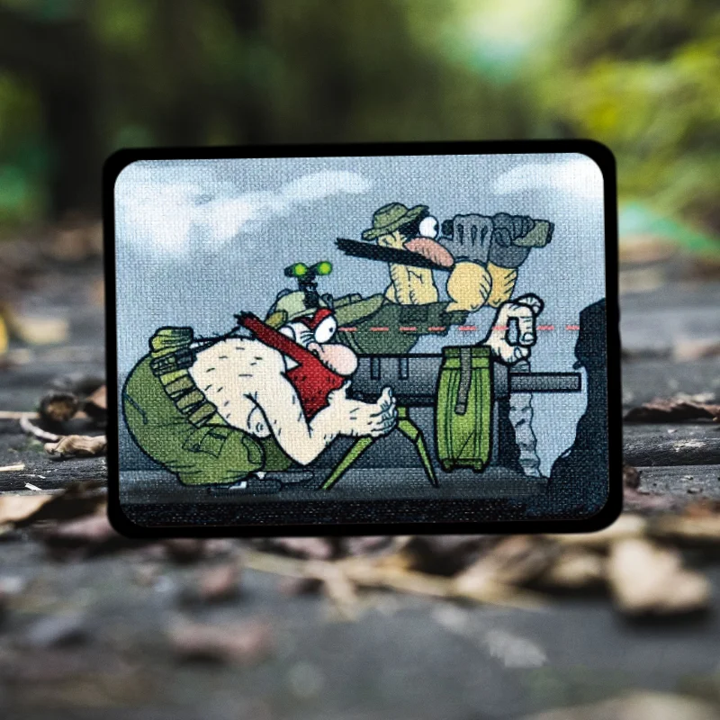 Parche velcro táctico francotirador – Para mochila militar - imagen 4