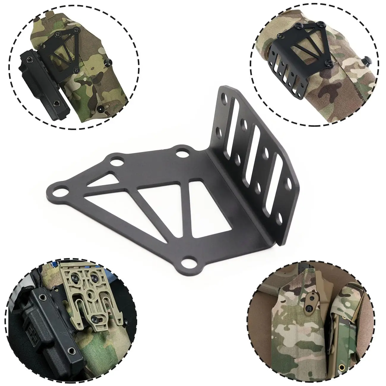 Soporte torniquete táctico con extensión QLS para funda derecha - imagen 5