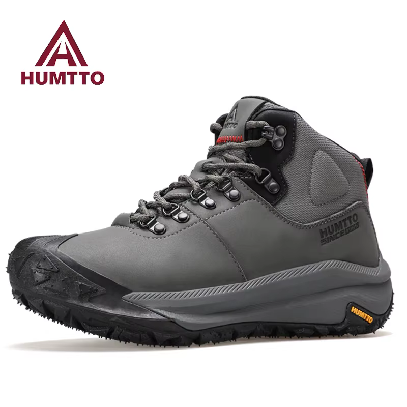 HUMTTO botas senderismo impermeables hombre mujer cuero - imagen 3