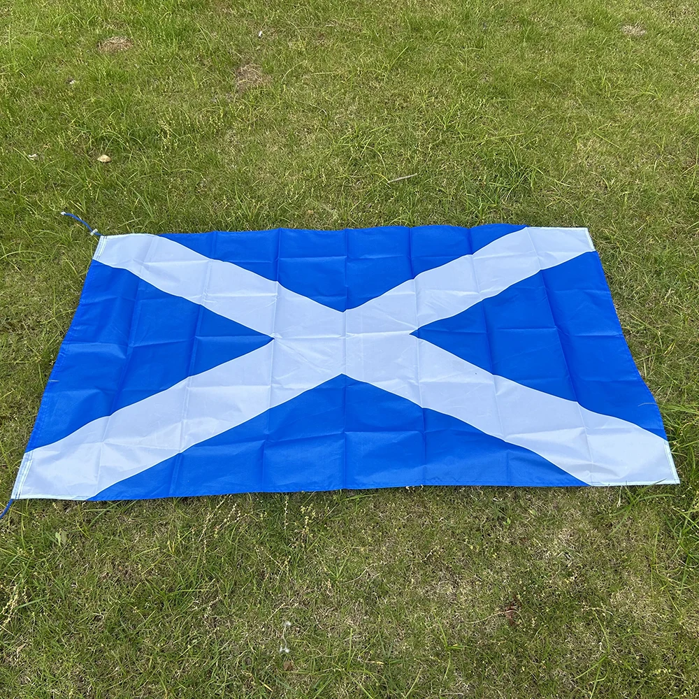 Bandera de Escocia poliéster tipo chal para fútbol exterior - imagen 3