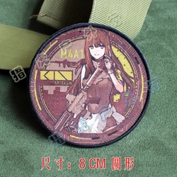 Parche Girls' Frontline personajes videojuegos para ropa y bolsos táctico