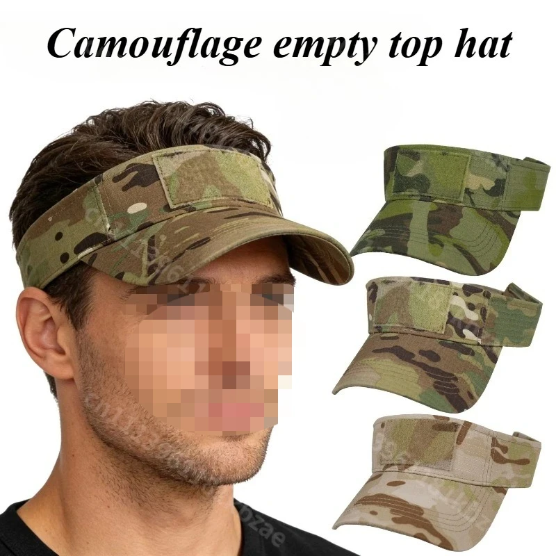 Gorra táctica camuflaje duckbill con velcro y protección solar - imagen 2