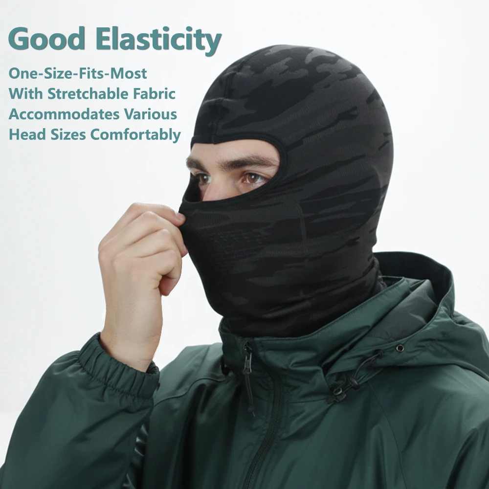 Pasamontañas transpirable de invierno para cara completa – Unisex