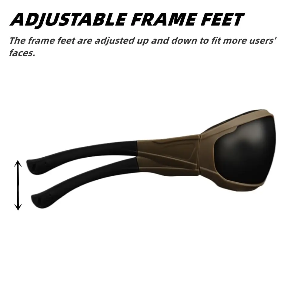 Gafas tácticas Airsoft: protección ocular antiimpactos UV