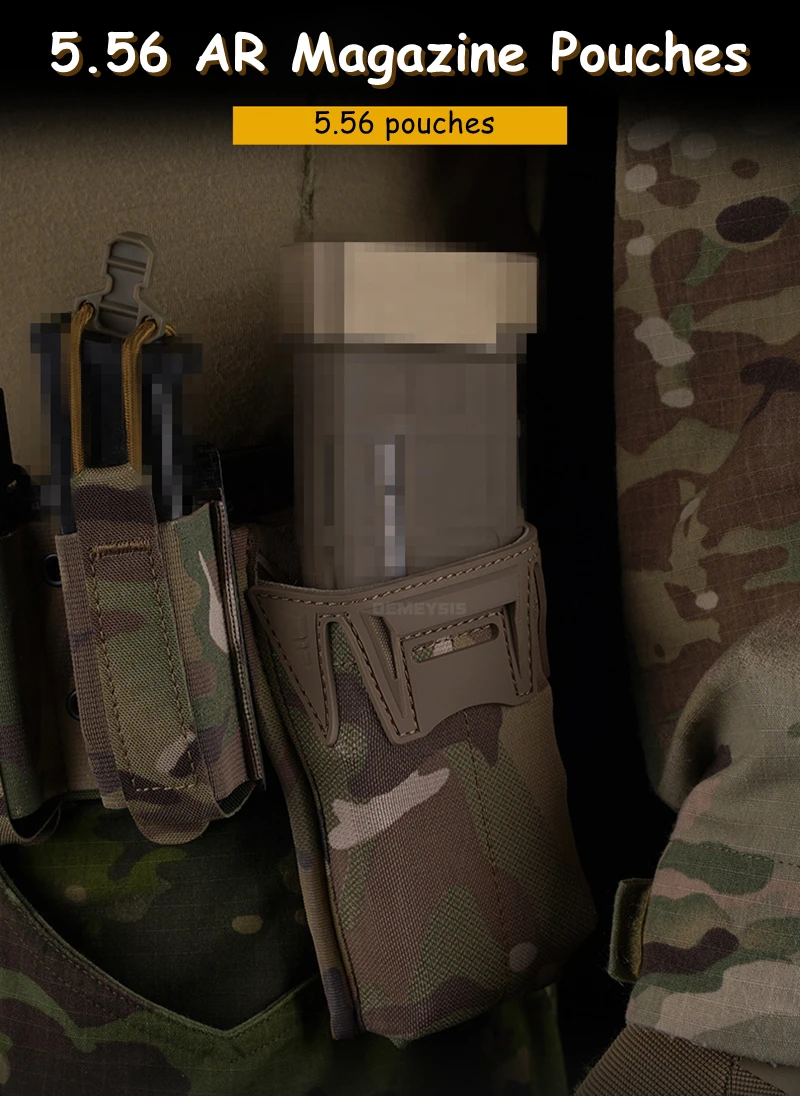 Funda táctica con sistema MOLLE