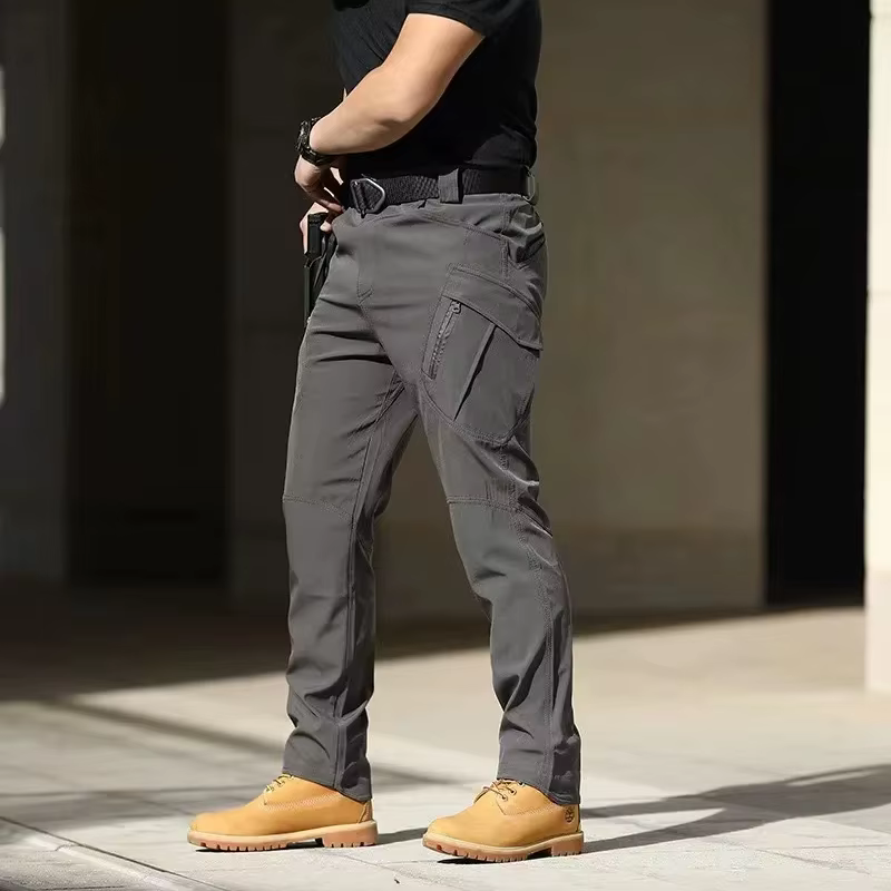 Pantalones tácticos cargo – Impermeables, multibolsillos - imagen 4