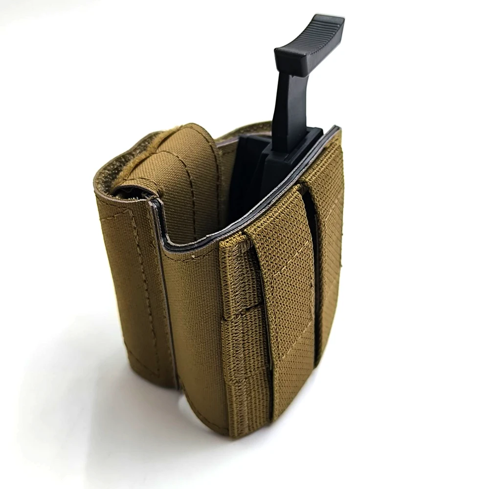Funda táctica ligera MOLLE con correa ajustable rápida airsoft - imagen 4