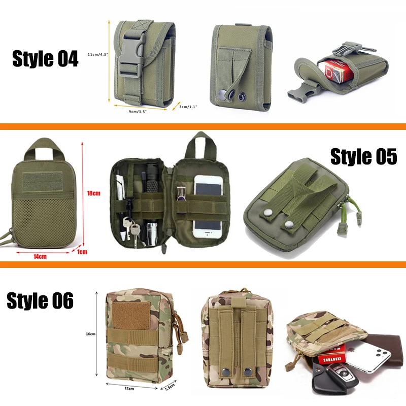 Riñonera táctica Ophidian MOLLE EDC para equipo de outdoor y caza